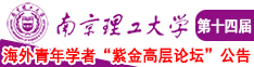 大基巴操流奶视频mm南京理工大学第十四届海外青年学者紫金论坛诚邀海内外英才！